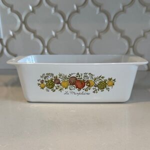 CorningWare Vintage "Spice of Life" Loaf Pan